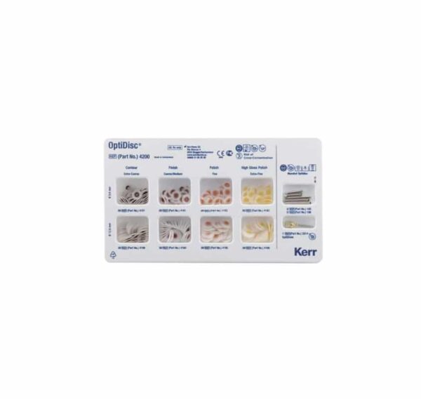 Kit Discos para Pulir Composite Optidisc 240 Und. 9.6 y 12.6 mm - Kerr