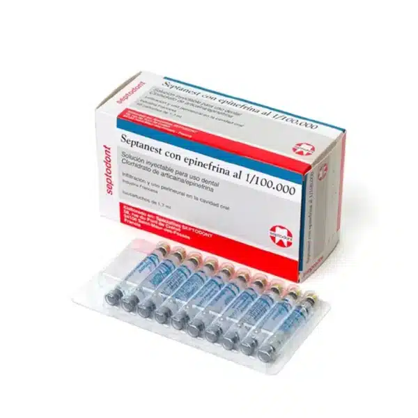 Anestesia Articaina 4% Con Epinefrina - Septodont Anestesia Articaina 4% Con Epinefrina - Septodont