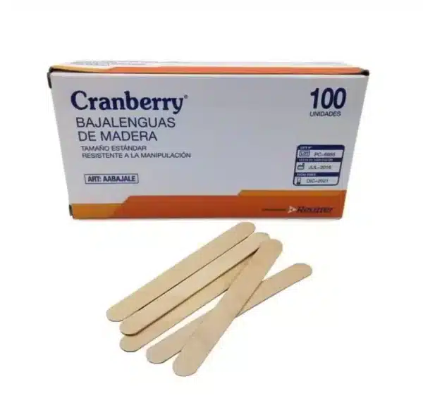 Bajalengua 100 unidades - Cranberry Bajalengua 100 unidades - Cranberry