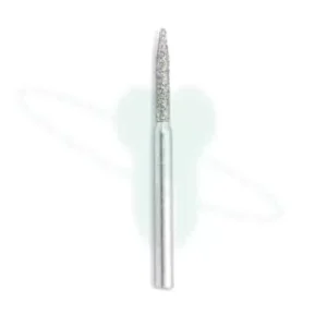 Fresa Diamantada A/V Llama Larga Grano Amarillo 012 - 3113FF - Microdont
