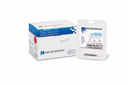 Fresa Diamantada A/V Pera Corta 012 - 1147 - Microdont