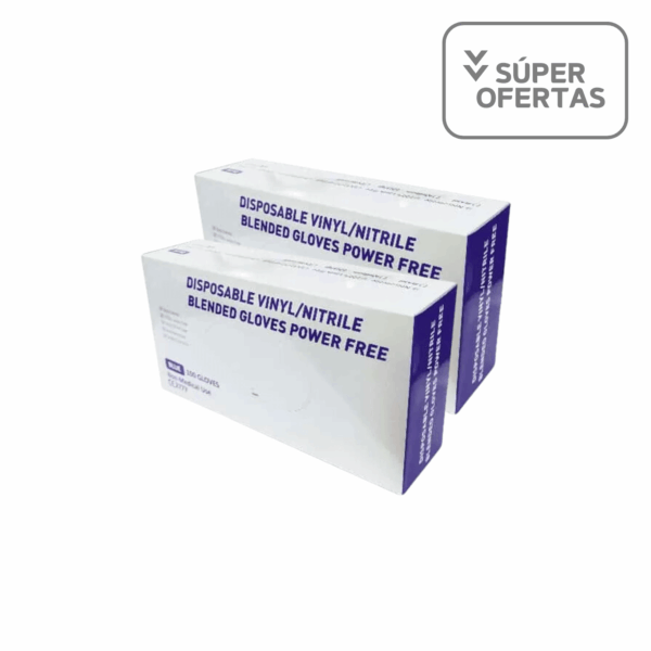Guantes Nitrilo Vinilo (M-L) Blended Gloves