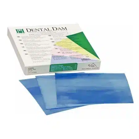 Goma Dique Azul 6X6 36 Laminas