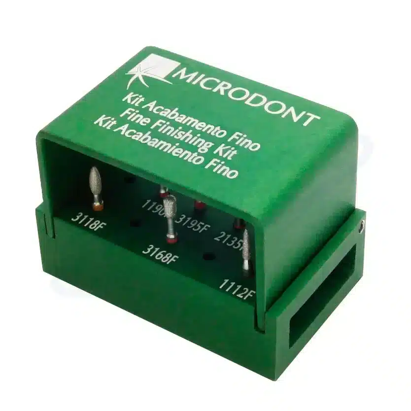 Kit Acabamiento - Fino - Fresario Metálico - Microdont