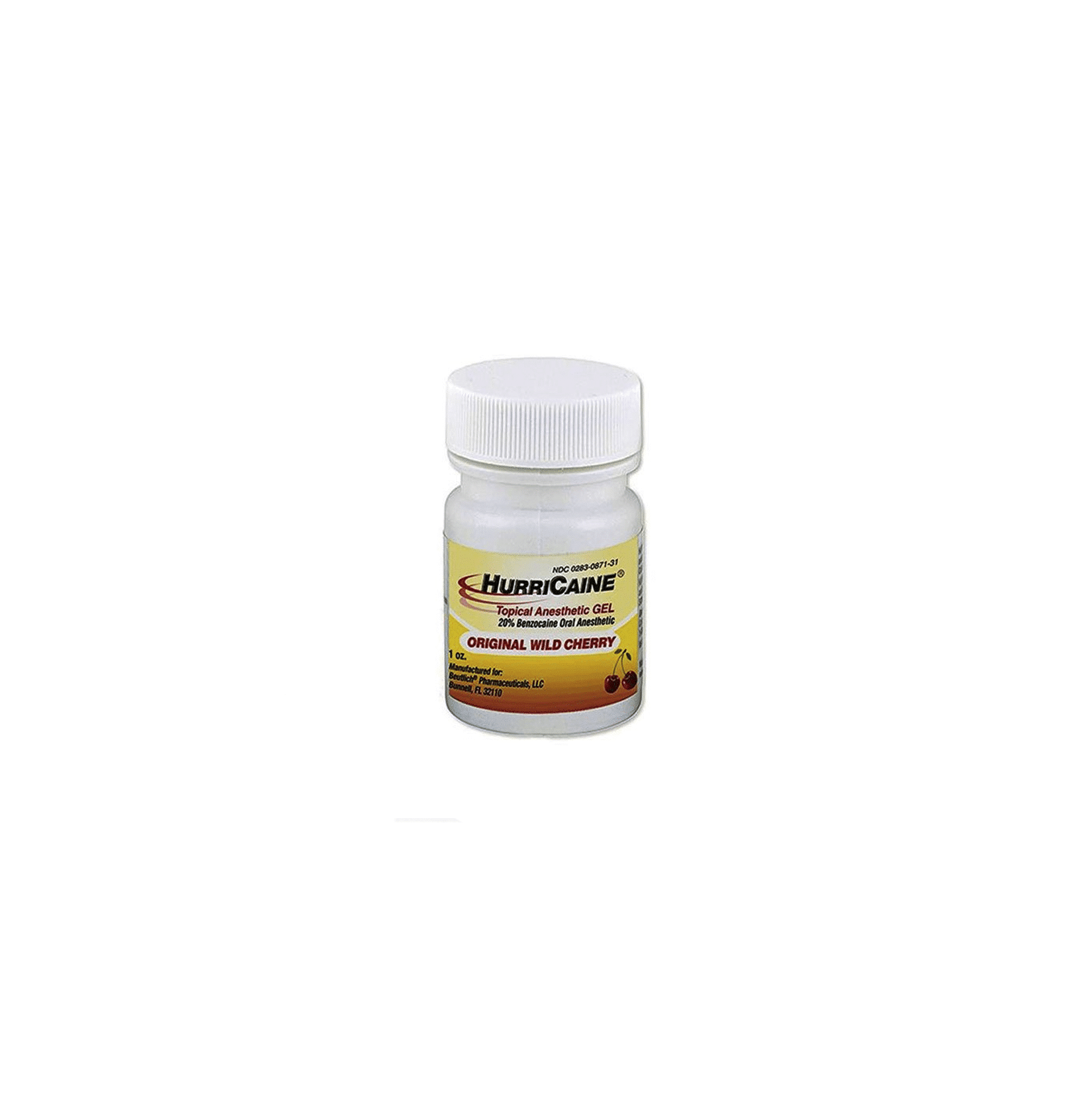 Anestesia Tópica Benzocaína Hurricaina 20% 1 oz - Beutlich