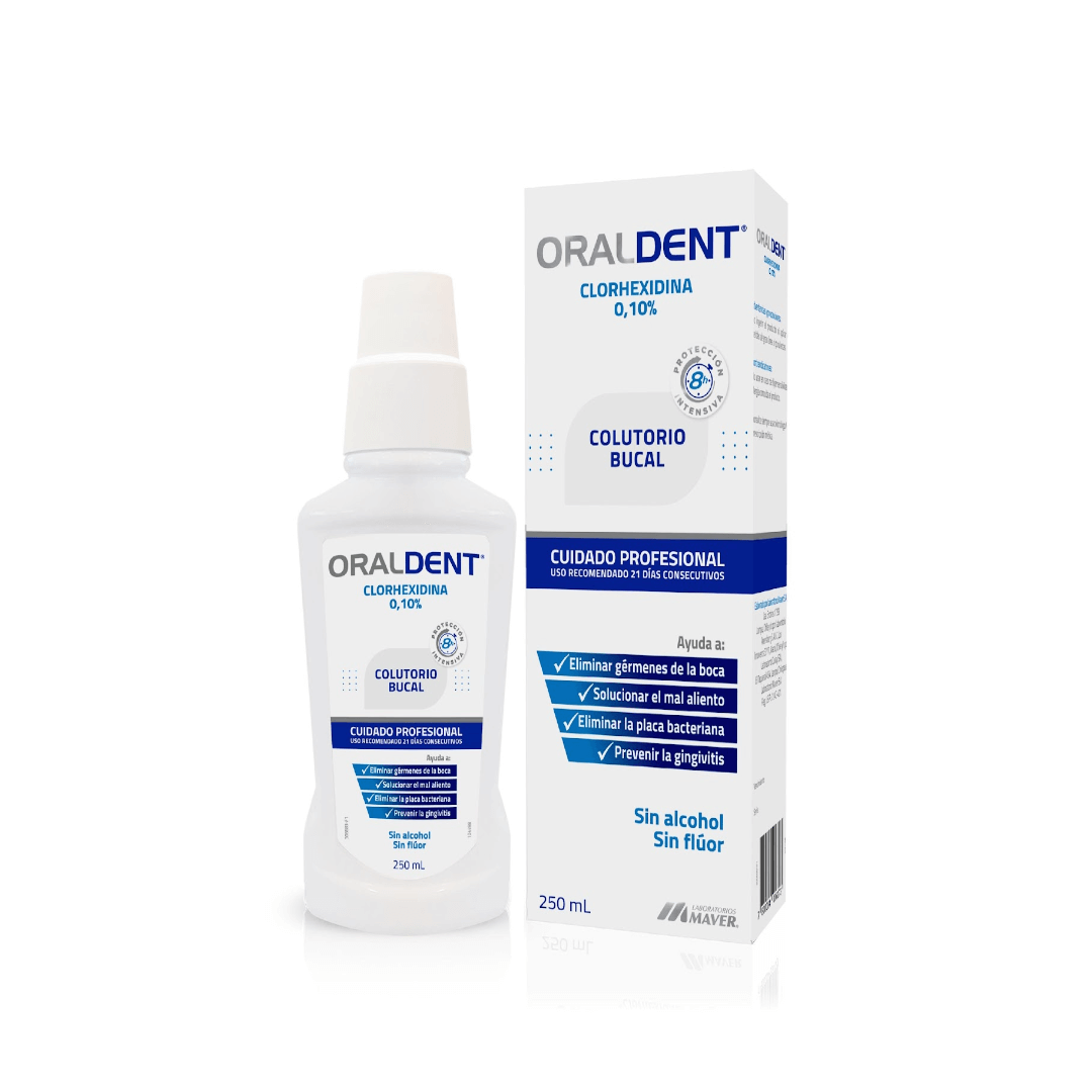 Enjuague buscal sin fluor 0,1% 250 ml - Oraldent