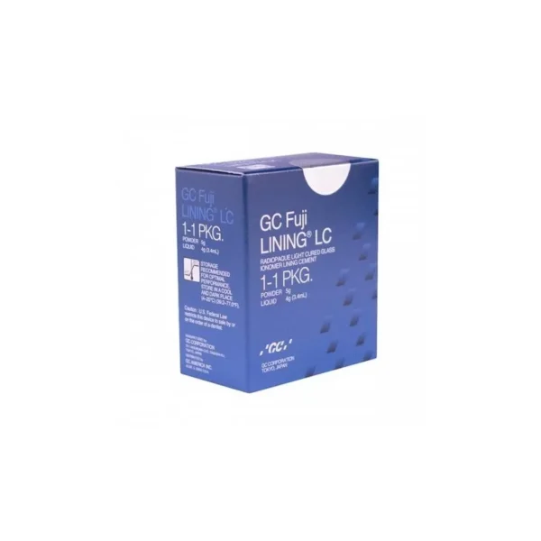 Cemento de Vidrio Ionómero Radiopaco Fotocurado MiniPack-2233-GC-Pvo 5g / Liq 4g