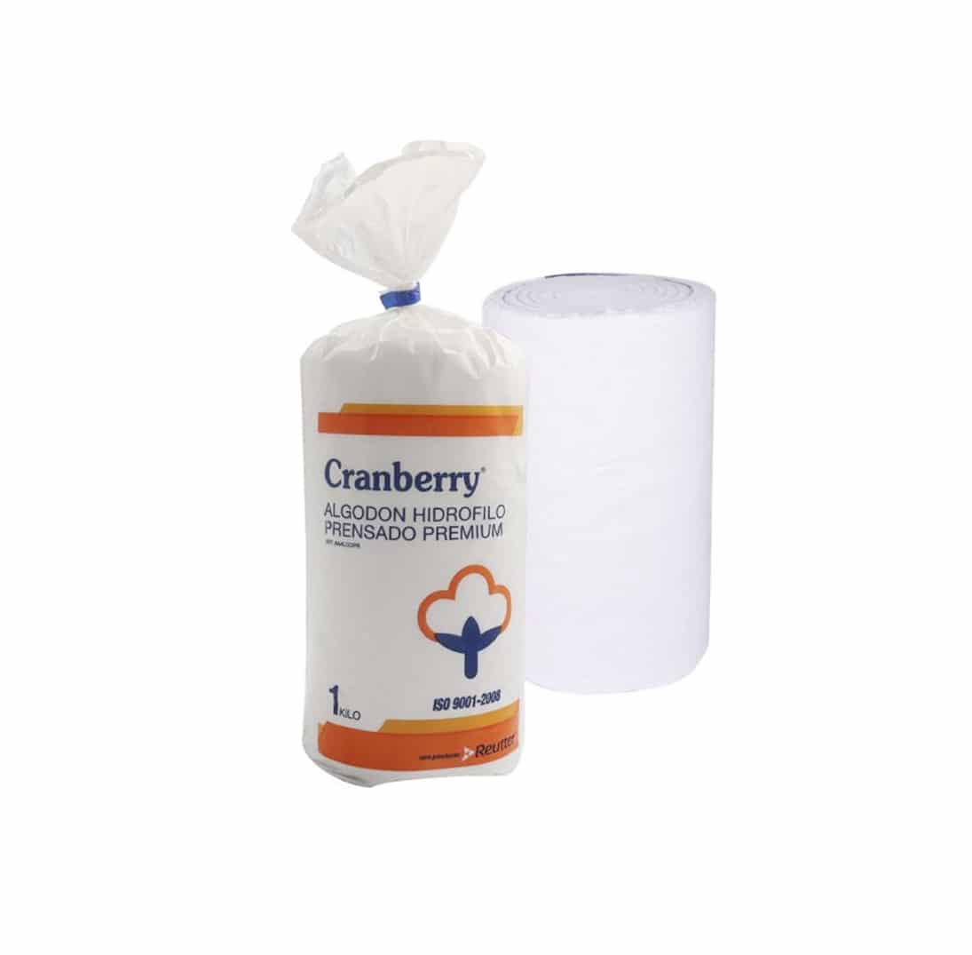 Algodon Prensado 1 Kg - Cranberry