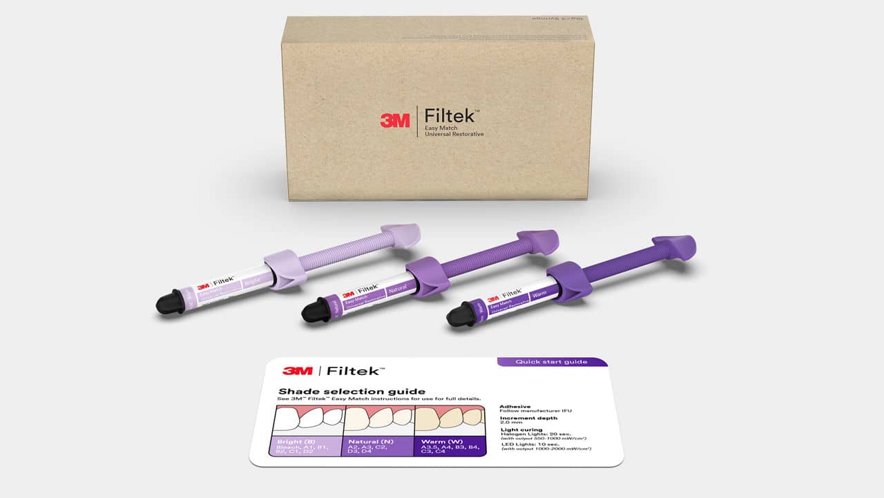 Filtek™ Easy Match Composite Universal Kit 3 Jeringas – Solventum