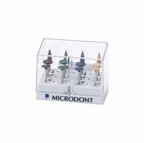 Set 12 Gomas P/M Pulir Metales Pino y Disco – Microdont