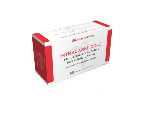 Anestesia 2% Intracarelido-e 50 tubos - Maver Anestesia 2% Intracarelido-e 50 tubos - Maver