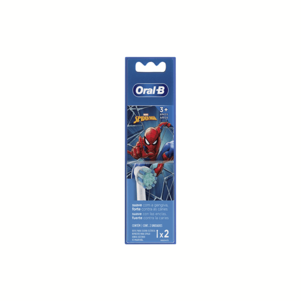 Repuesto Cepillo Eléctrico Spider Man x2 Und - Oral B
