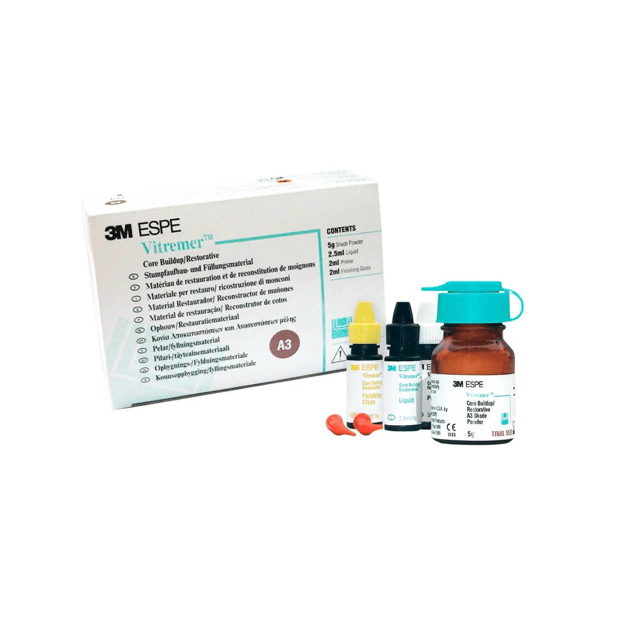 Vidrio Ionómero Vitremer A3 Set Fotocurado - 3M