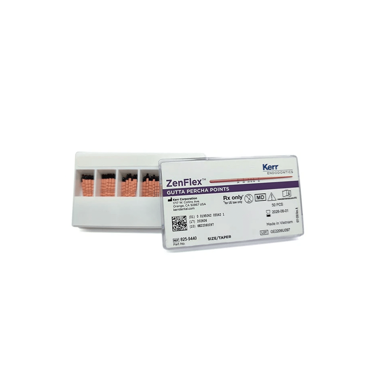 Cono Gutta Percha Zenflex - Kerr